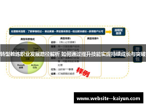 转型教练职业发展路径解析 如何通过提升技能实现持续成长与突破